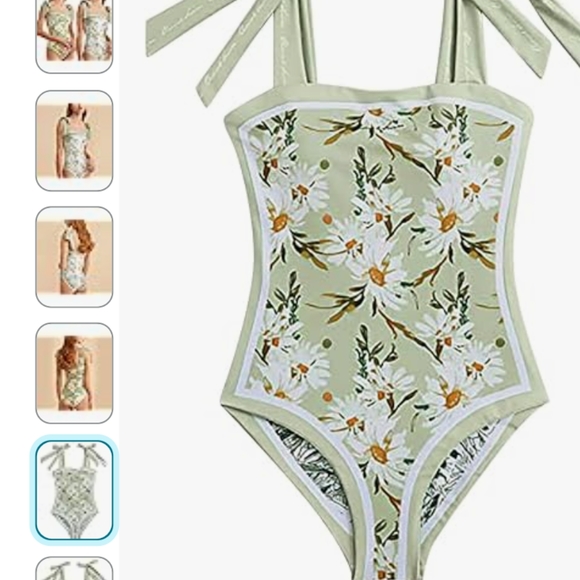 Violet Reversible Tie-Shoulder One Piece Swimsuit - Picture 11 of 12